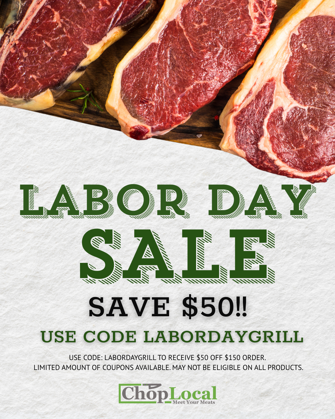 labor day meat sale