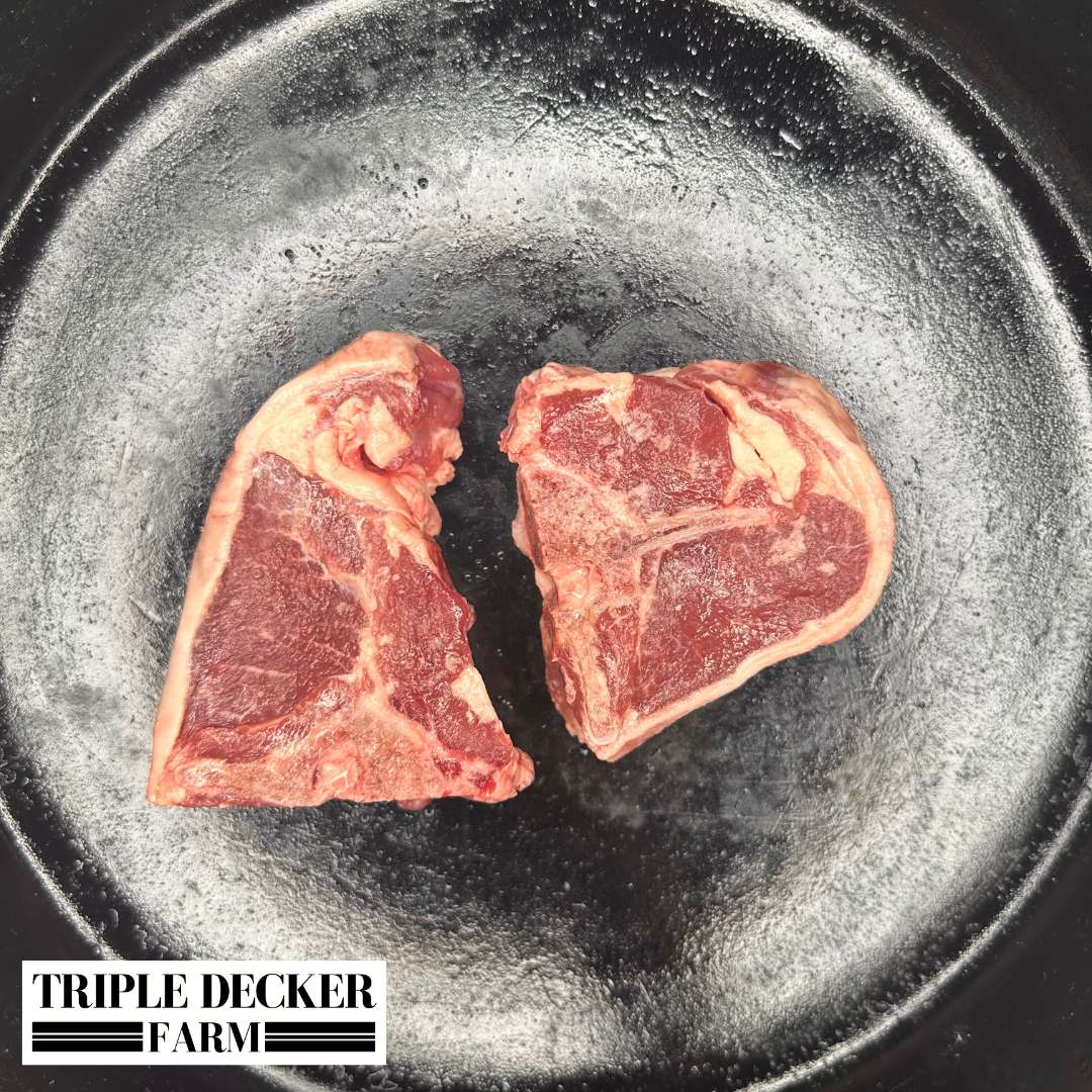 Triple Decker Farm Lamb Loin Chops