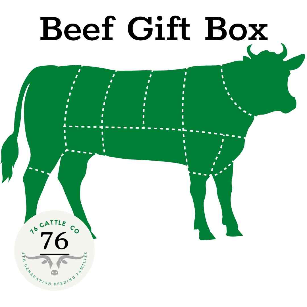 Meat from Local Farmers and Butchers 76 Cattle Company Beef Gift