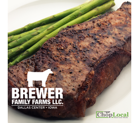 Brewer Family Farms New York Strip Steak
