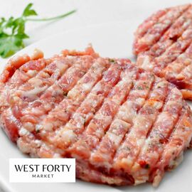 Pork Breakfast Sausage Sliders | 6 pk | 2oz each - image 1 | West Forty Market