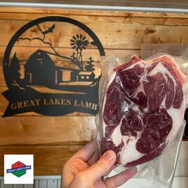 Lamb sirloin steak