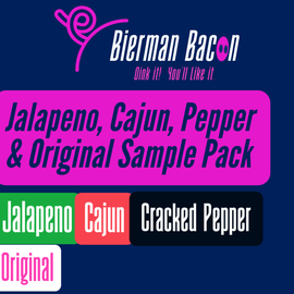 Bierman Bacon Sample Pack with Spicy Bacons