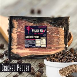 cracked pepper flavored bacon for online ordering