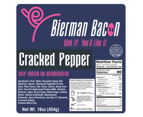 cracked pepper bacon