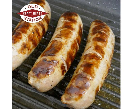bratwurst from old station craft meats