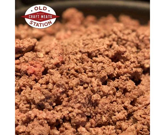 lean ground beef from waukee butcher shop old station craft meats