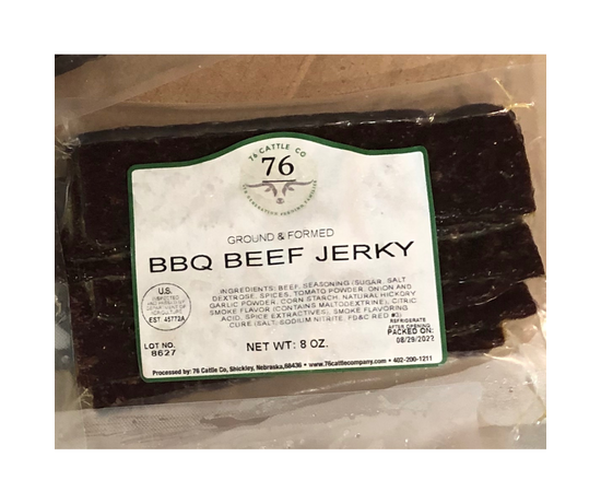 76 Cattle Co BBQ Beef Jerky